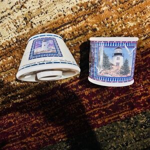 Lighthouse Themed Ceramic Art Set